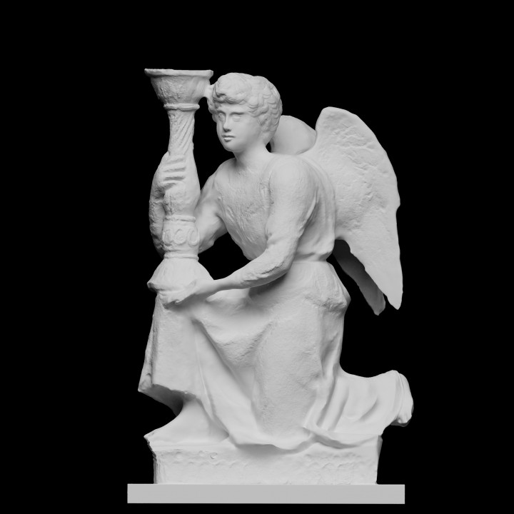 Angel with candlestick image