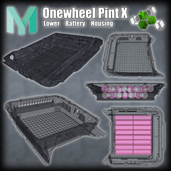 Onewheel Pint X Lower Battery Housing image