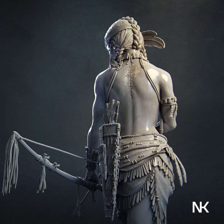 Kora, Tribal Warrior [presupported] image