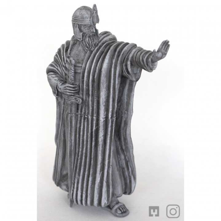 Argonath sculpture, for dioramas and wargame image