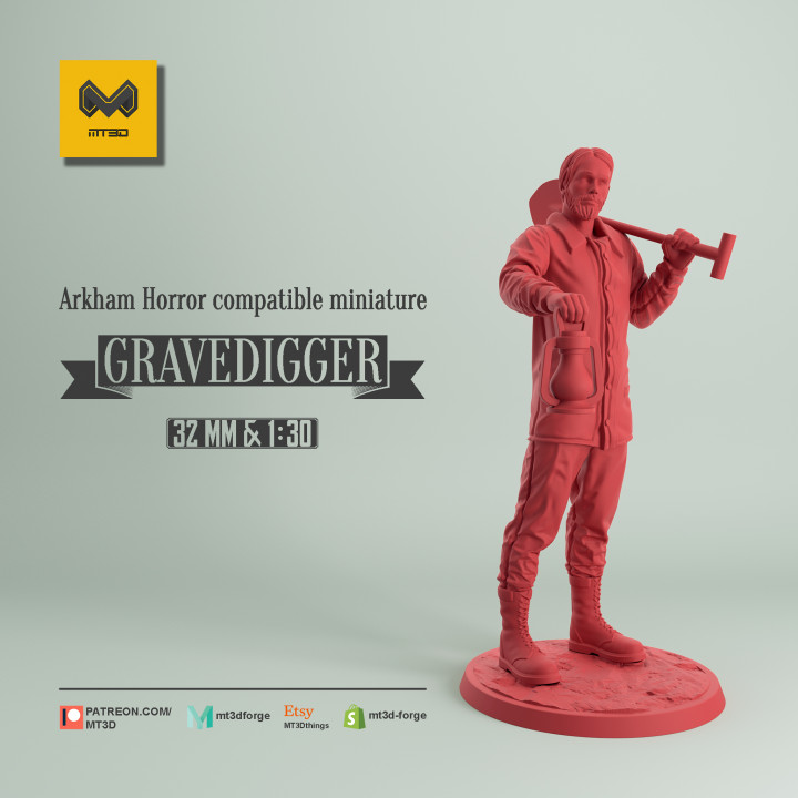 Gravedigger - Arkham Horror compatible image