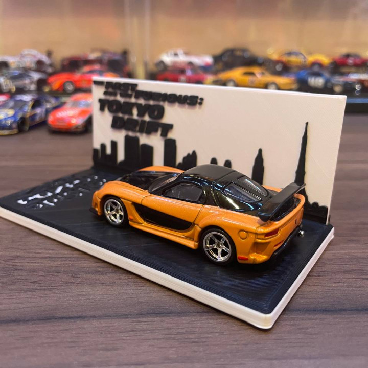 Tomica Veilside Mazda RX7 (Fast and the Furious Tokyo Drift Theme) image