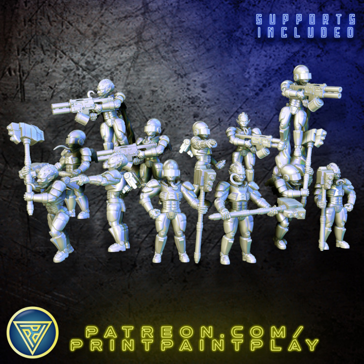 Space Ghoul Platoon Set image