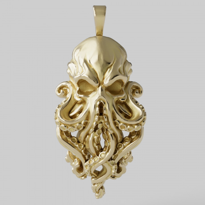 Cthulhu pendant - Jewellery - 50mm image