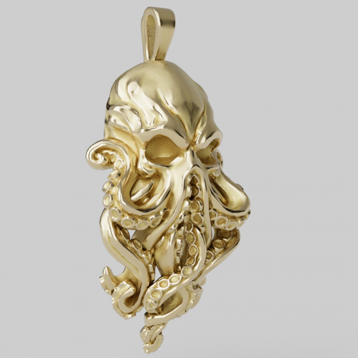 Cthulhu pendant - Jewellery - 50mm image