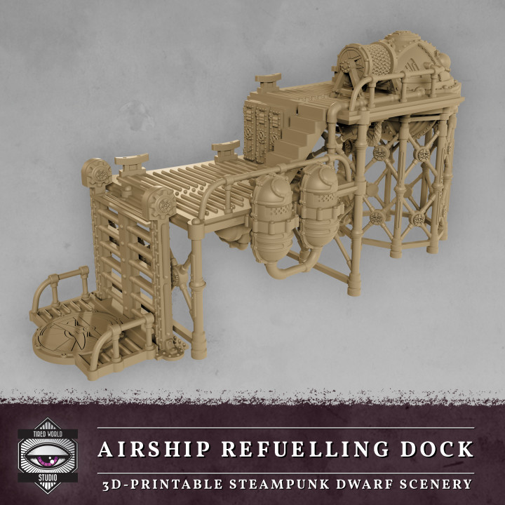 Airship Refuelling Dock image