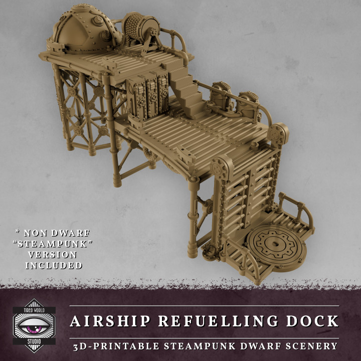 Airship Refuelling Dock image