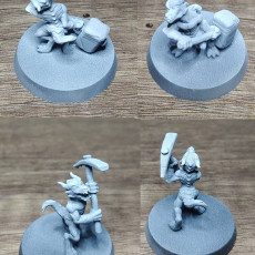 Picture of print of Kobold Set (pre-supported)