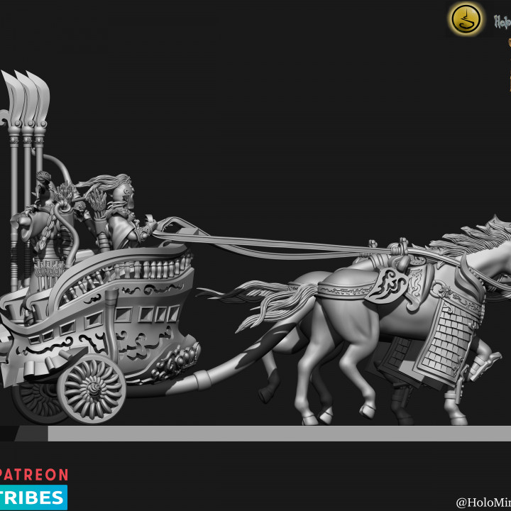 High elves Reaver chariots image