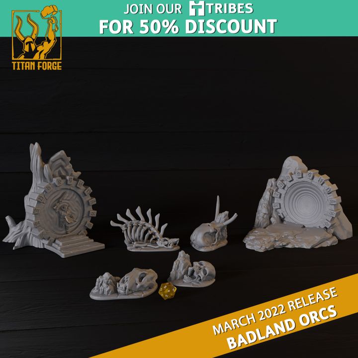 Badland Orcs Terrain