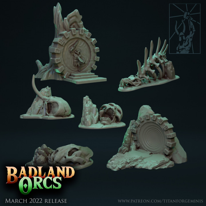 Badlands Orcs Terrain image