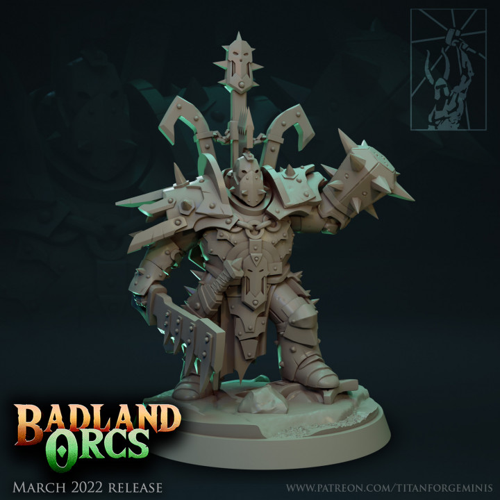 Badlands Orcs Armored Champion image