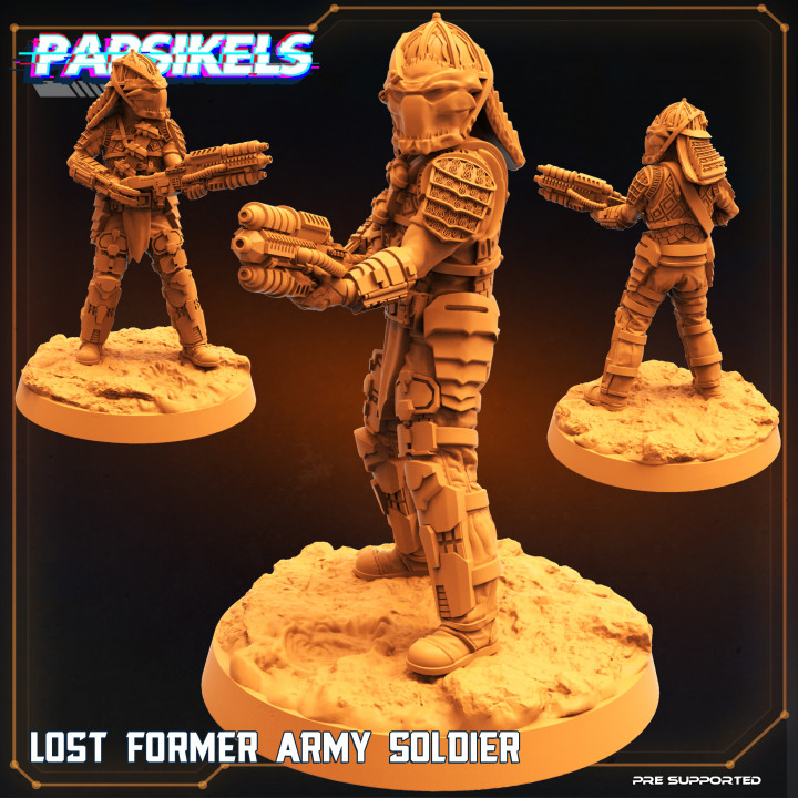 LOST FORMER ARMY SOLDIER image