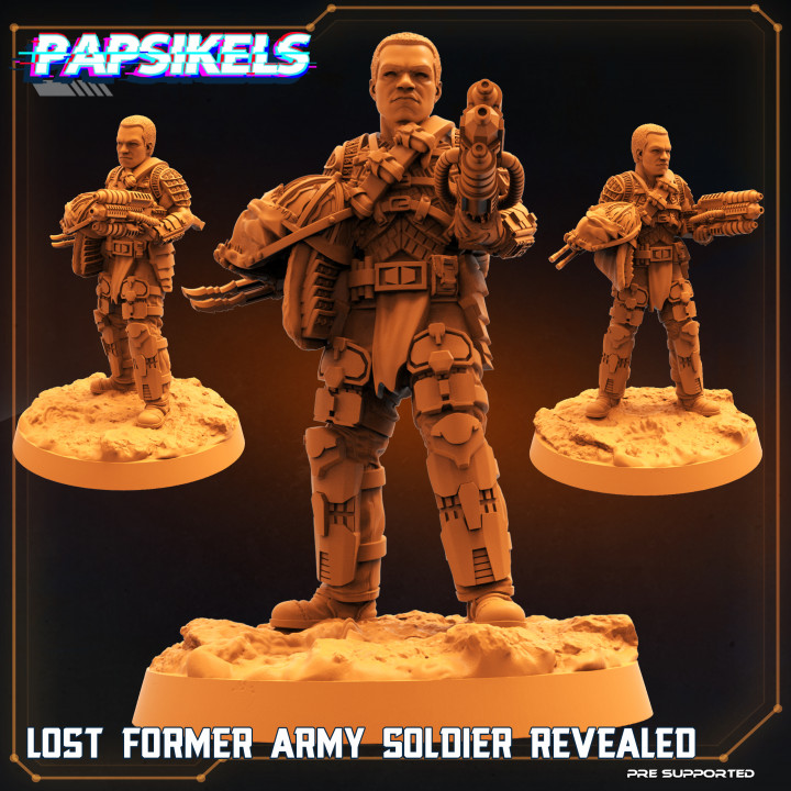 LOST FORMER ARMY SOLDIER REVEALED image