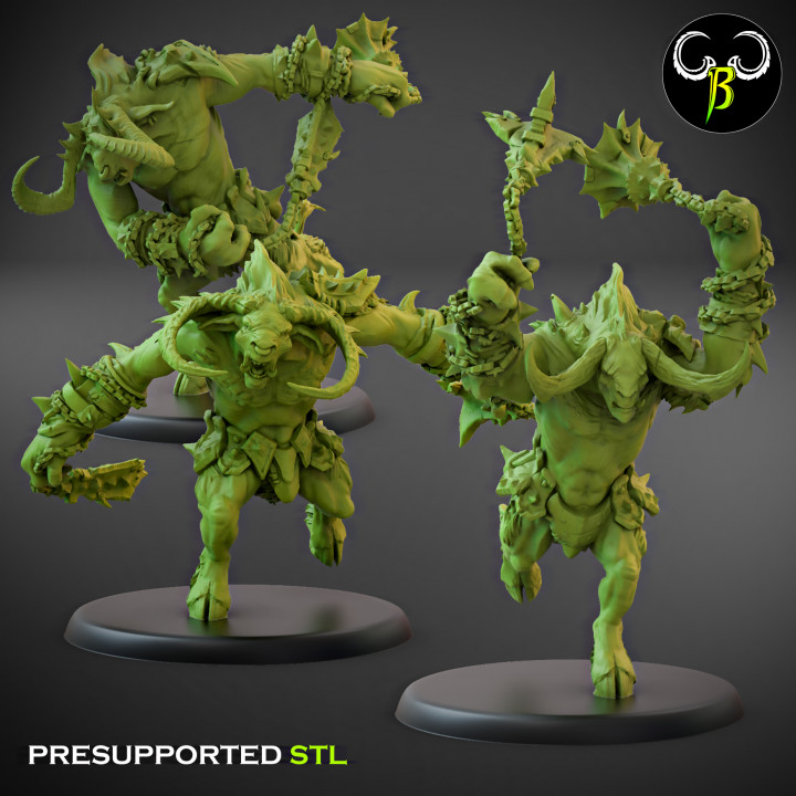 Horned Brutes Dual weapons SetB image