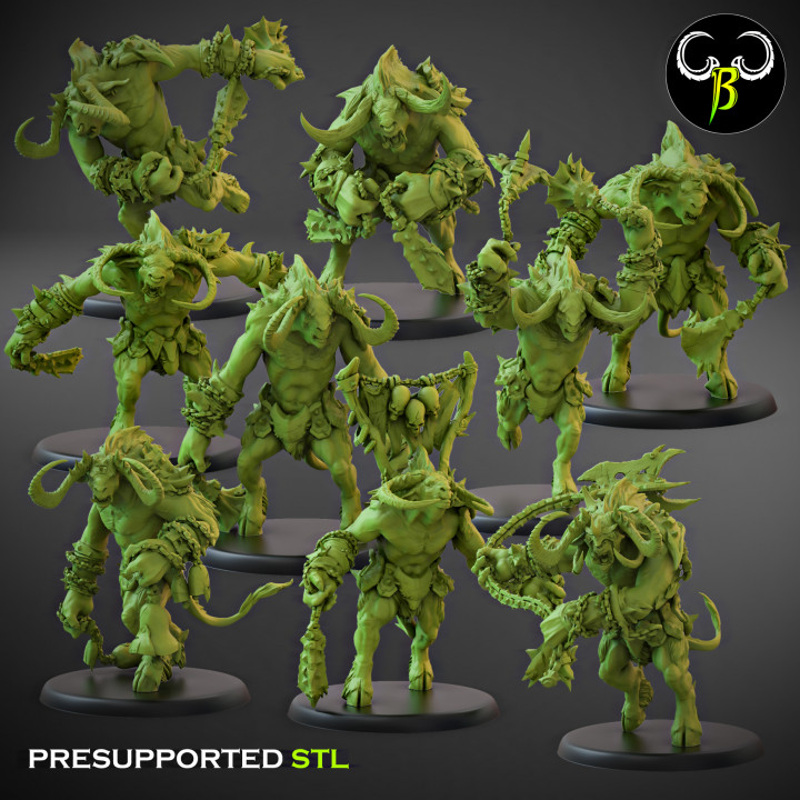 Horned Brutes Dual weapons Squad image