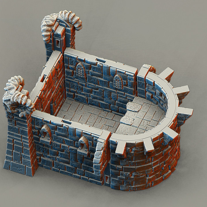 Free Skull Mini Castle image