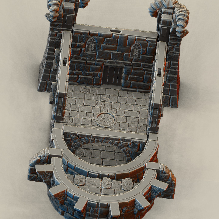 Free Skull Mini Castle image
