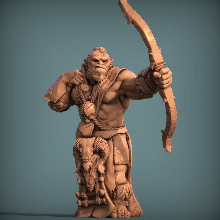 Orc Archer (pre-supported)