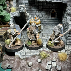 Picture of print of Dwarves of the Saphire Ridges Dwarf Warriors 4
