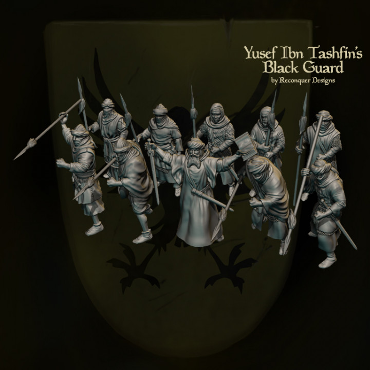 Ben Yusef's Black Guard (*Character with book not included*) image