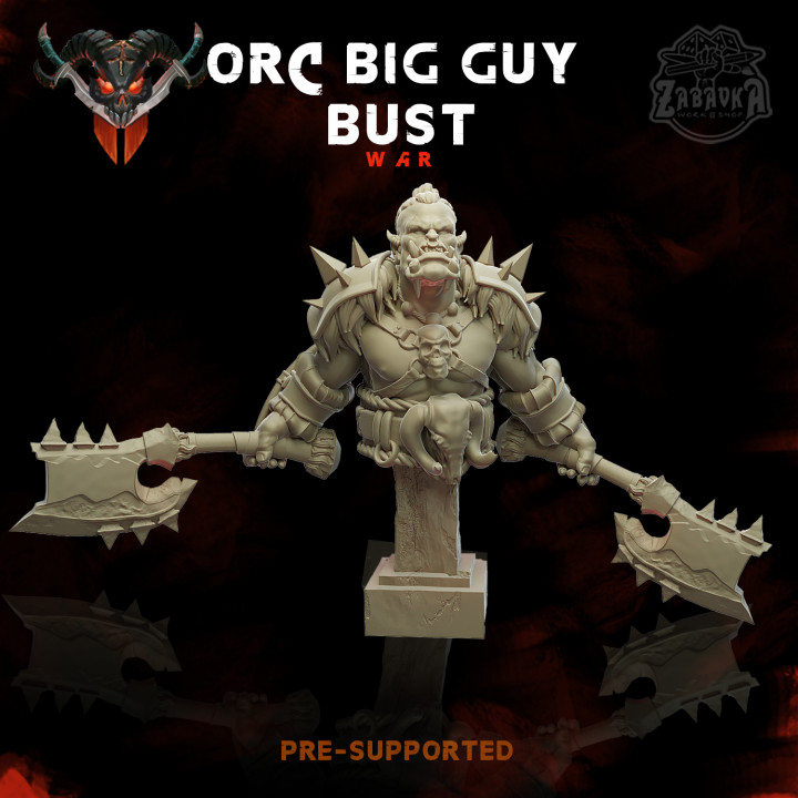Bust Orc Big Guy image