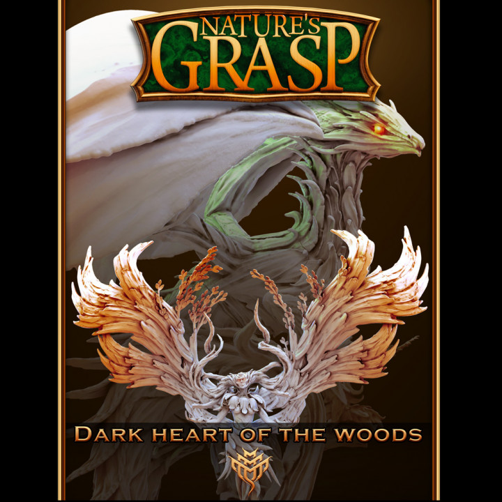 Dark Heart of the Woods (MMM Stat Blocks, encounter, lore, and map) image