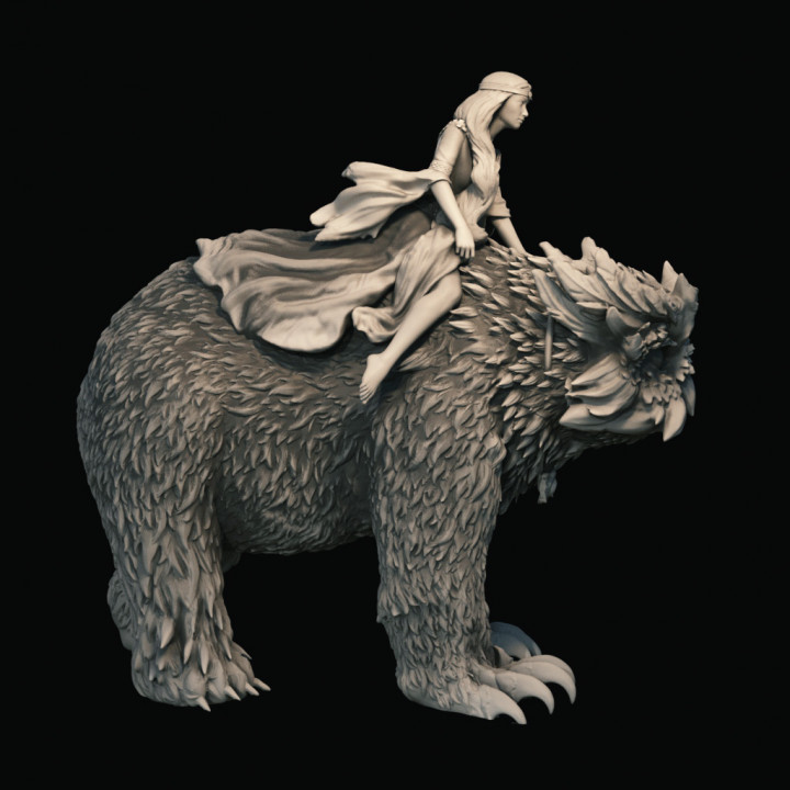 The Green Maiden and the Owlbear image