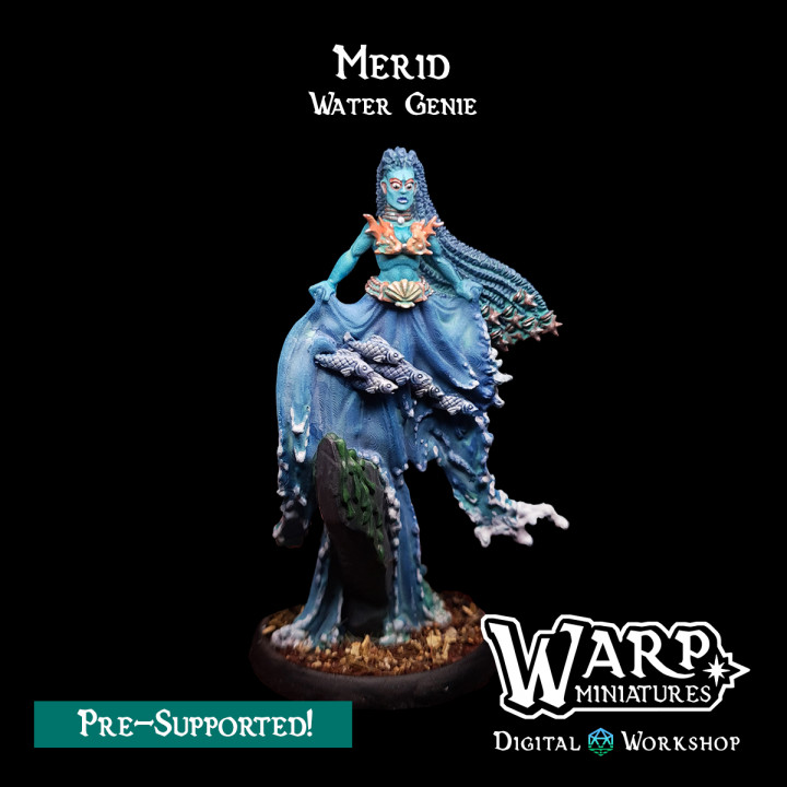 Marid - Water Genie image