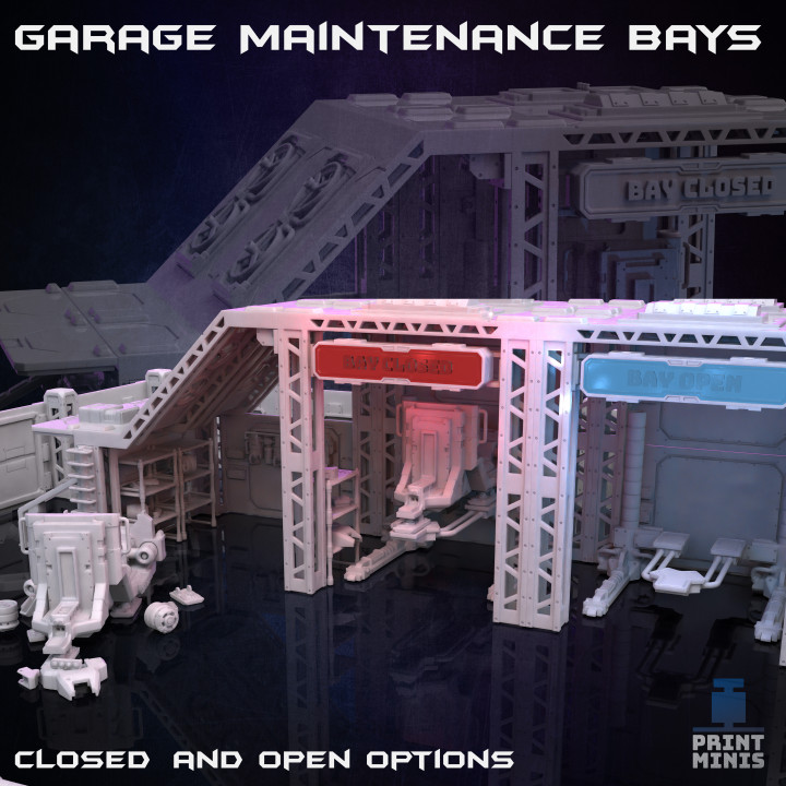 Express Garage Scenery Kit - Raid in Zadorn Collection image