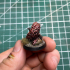 Killer rockworm with a shotgun *FREE miniature print image
