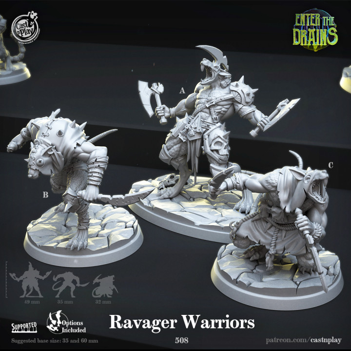 Ravager Warriors (Pre-Supported) image