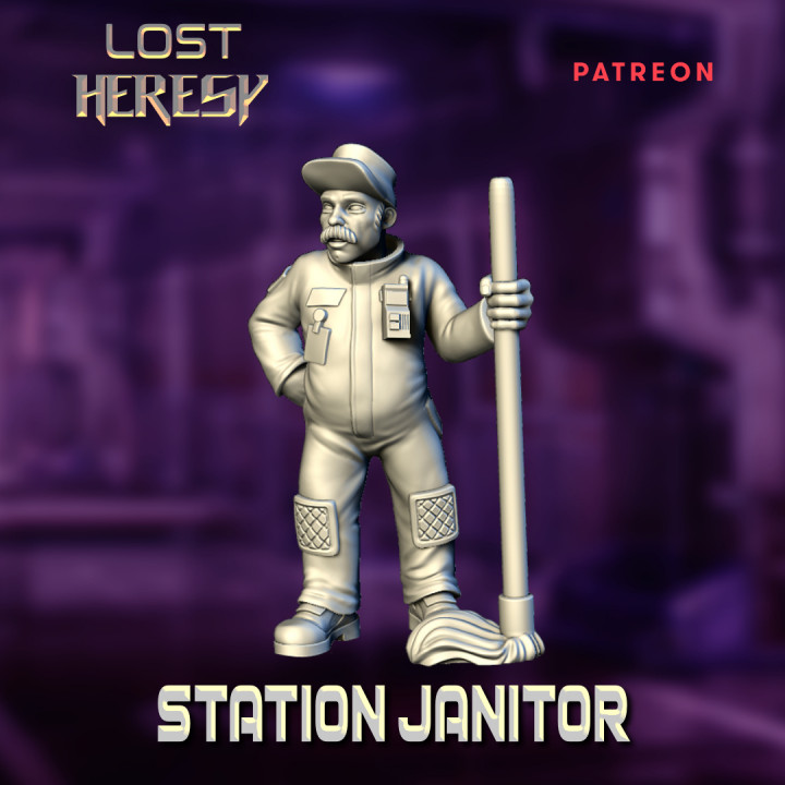 Space Station Janitor image