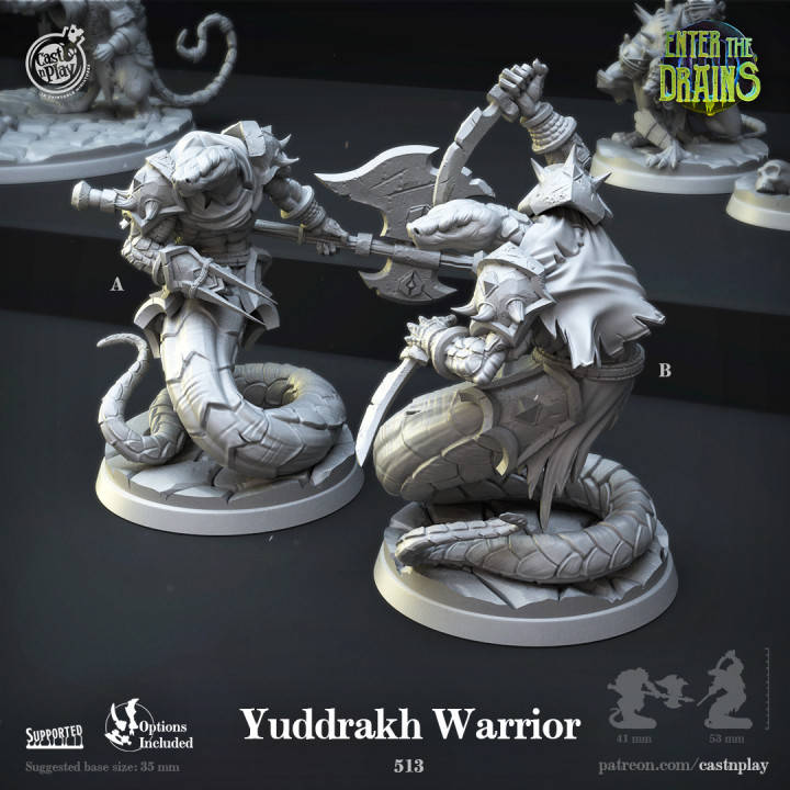 Yuddrakh Warrior (Pre-Supported) image