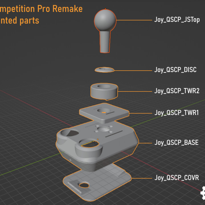 Competition Pro Remake Using Arcade Parts image