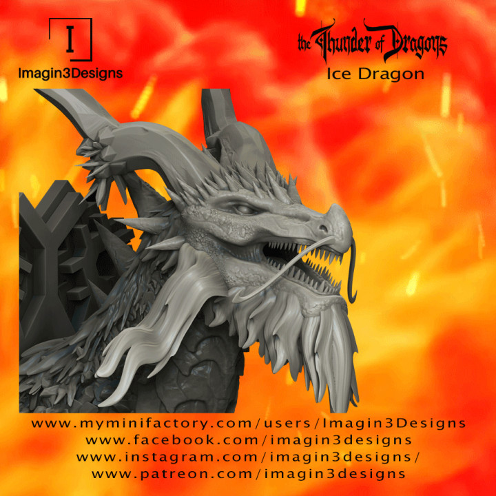 Pre-supported Ice Dragon image
