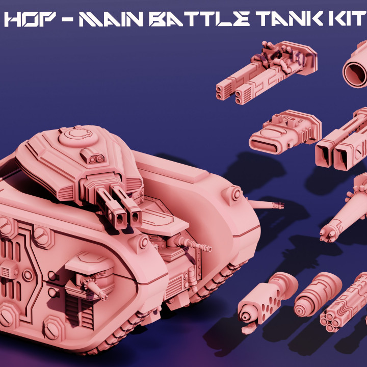 LIC HOP - Main Battle Tank Kit image
