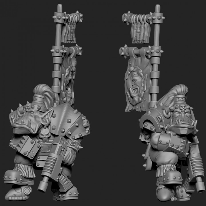 SciFi Orc Warboss image