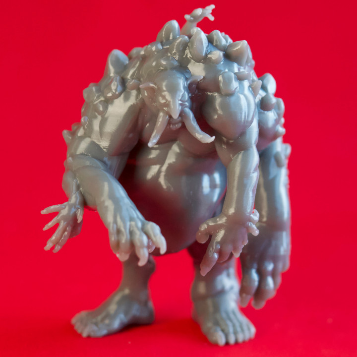 Troll Warband - Book of Beasts - Tabletop Miniatures (Pre-Supported) image