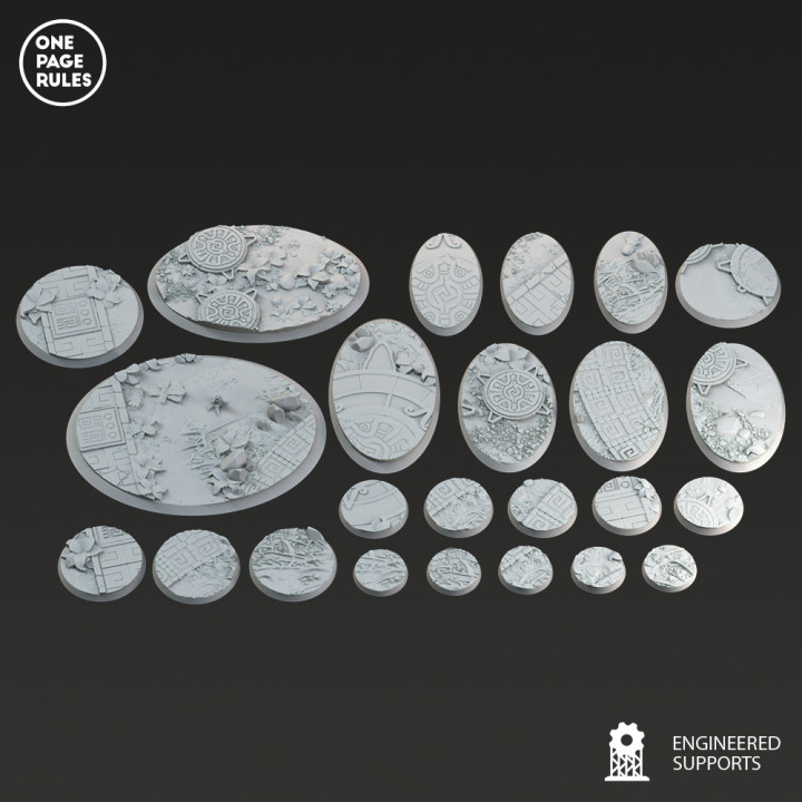 Saurians Bases (Round & Square) image