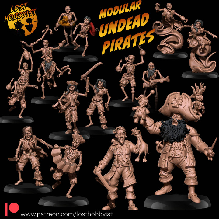 Undead Pirates modular set image