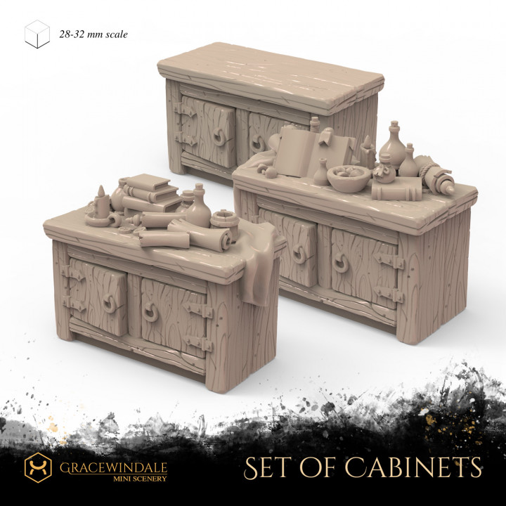 Set of Cabinets image