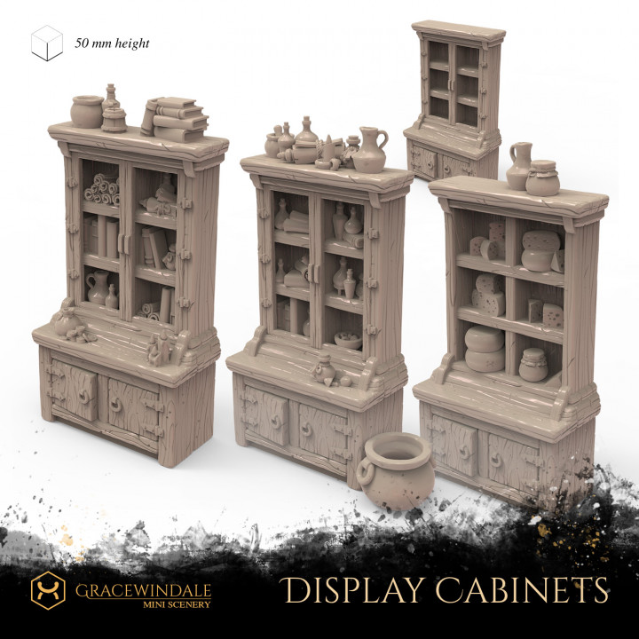 Set of Display Cabinets image