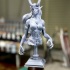 Demon huntress bust pre-supported print image