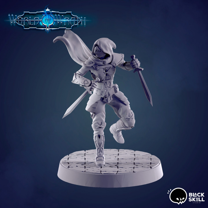 3D Printable Kethra P2 (Human/Ranger) by Black Skull Studio