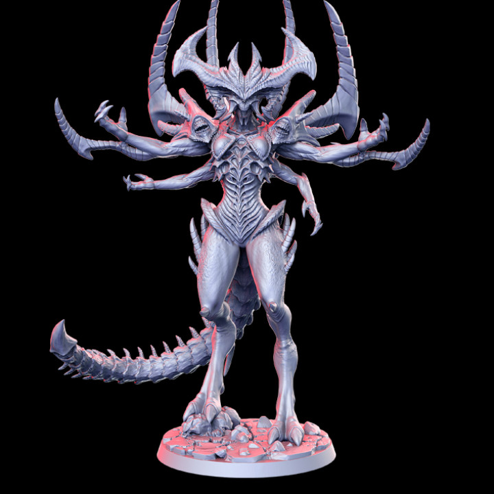 Shadhakairis (demon queen) - 32mm - DnD image