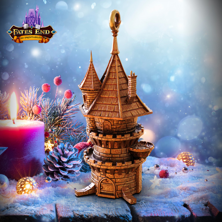 Wizard Tower Ornament - SUPPORT FREE!