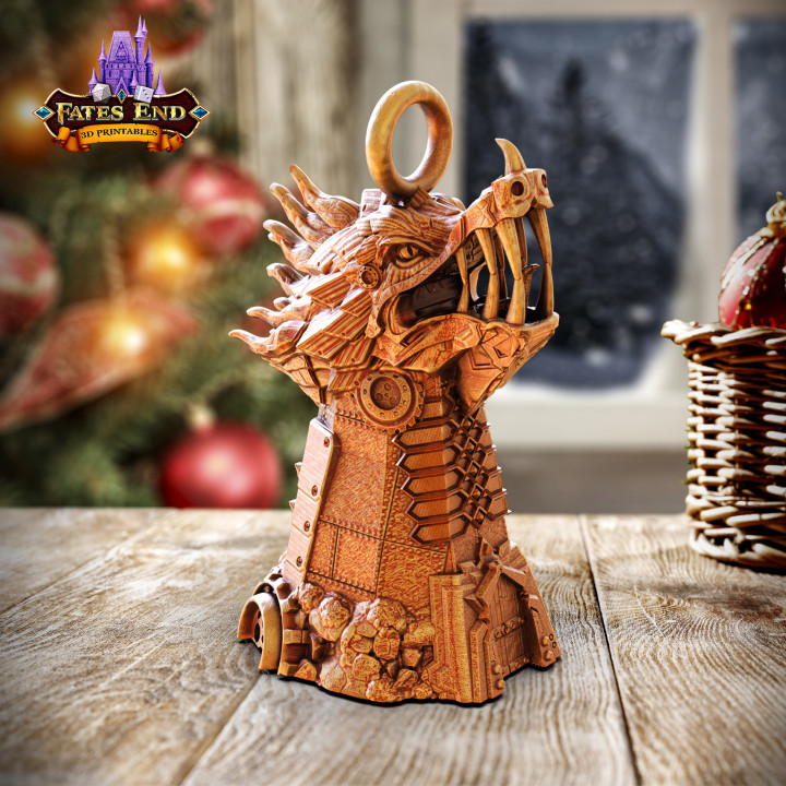 Clockwork Monster Ornament - SUPPORT FREE!