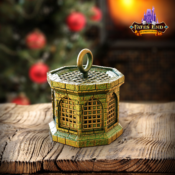 Stone Jail Ornament - SUPPORT FREE!