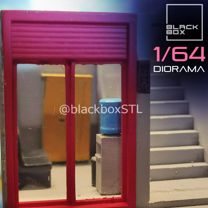 DIORAMA 1-64th scale - Commercial Building 01 image